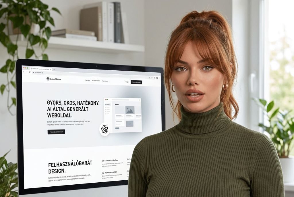 Honlap, webshop készítés AI-val